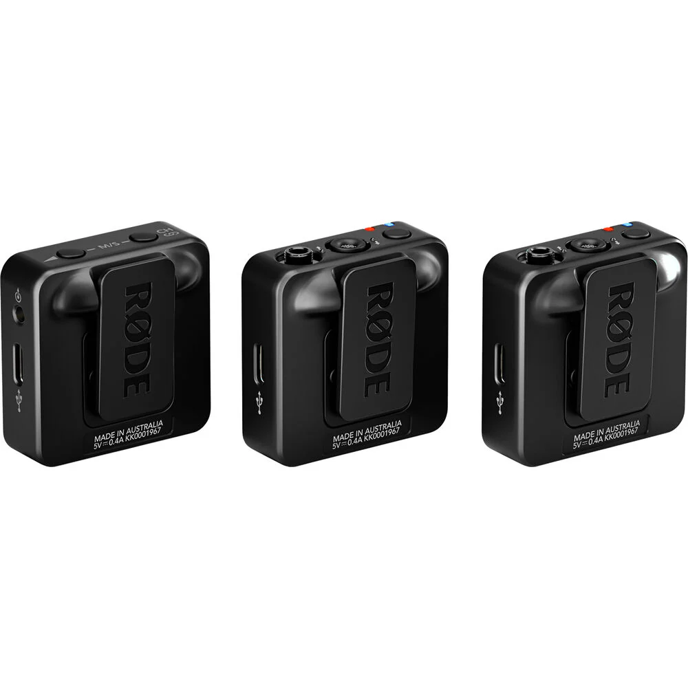 Rode Wireless GO (Gen 3) 2-Person Compact Digital Wireless Microphone System/Recorder (2.4 GHz) - Image 7
