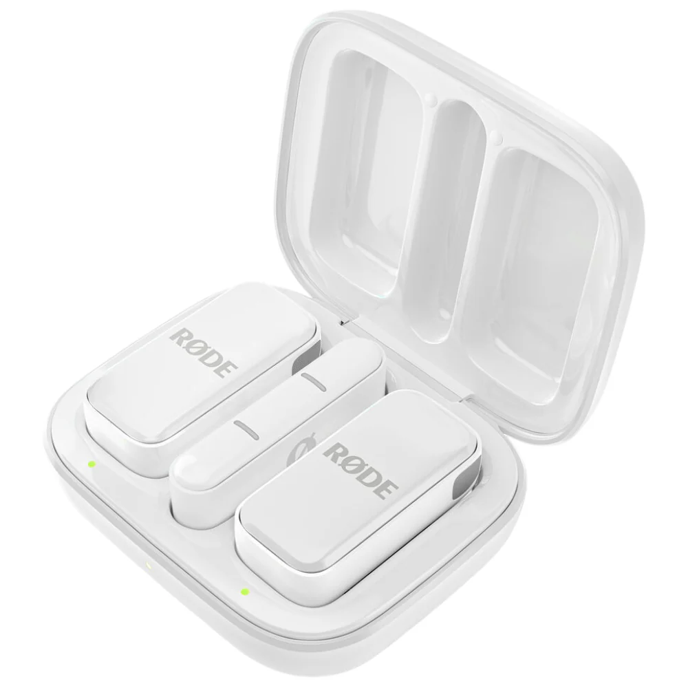 Rode Wireless Micro 2-Person Ultracompact Wireless Microphone System with USB-C Connector (2.4 GHz, White) - Image 5