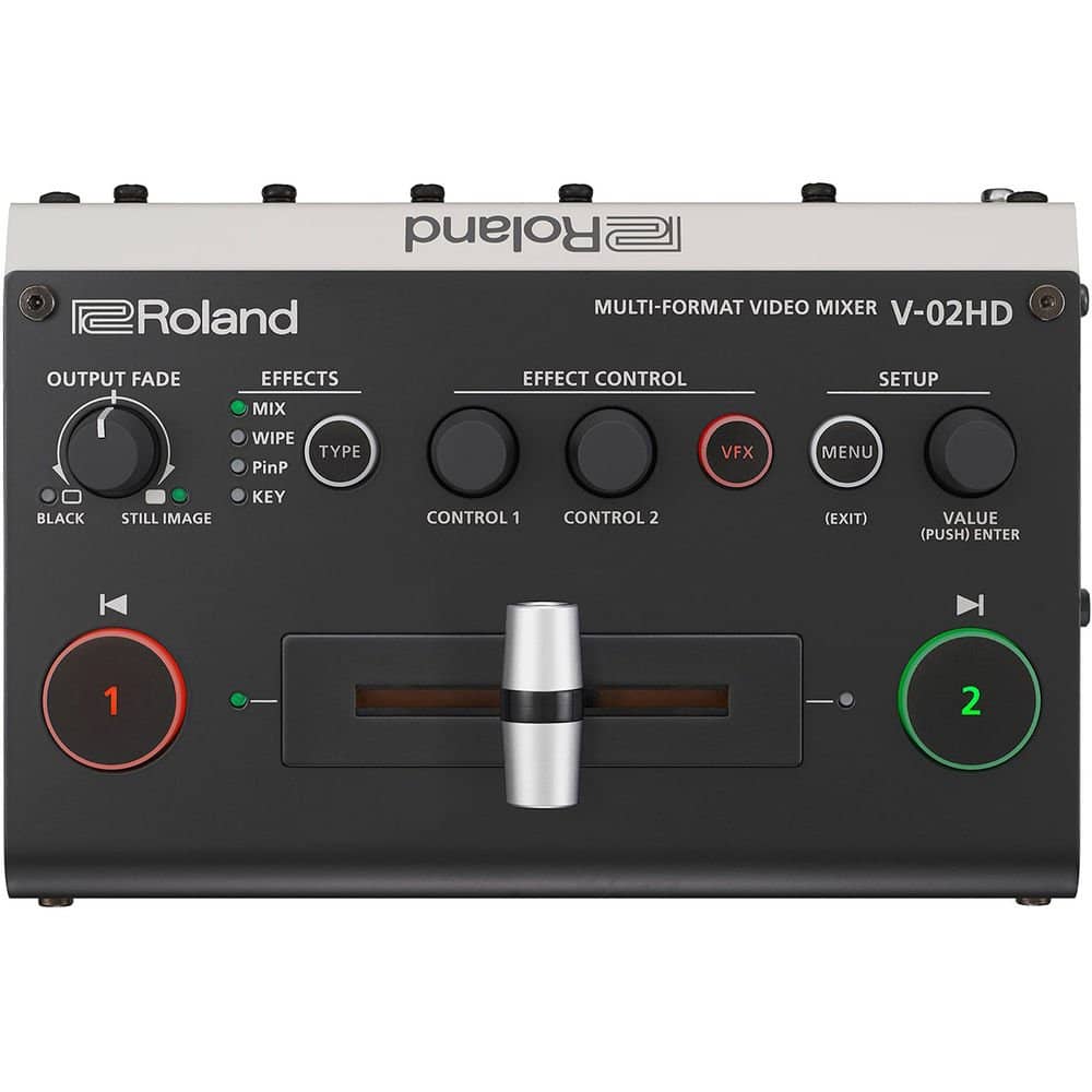 Roland V-02HD PAC1 Video Mixer Bundle - Image 6