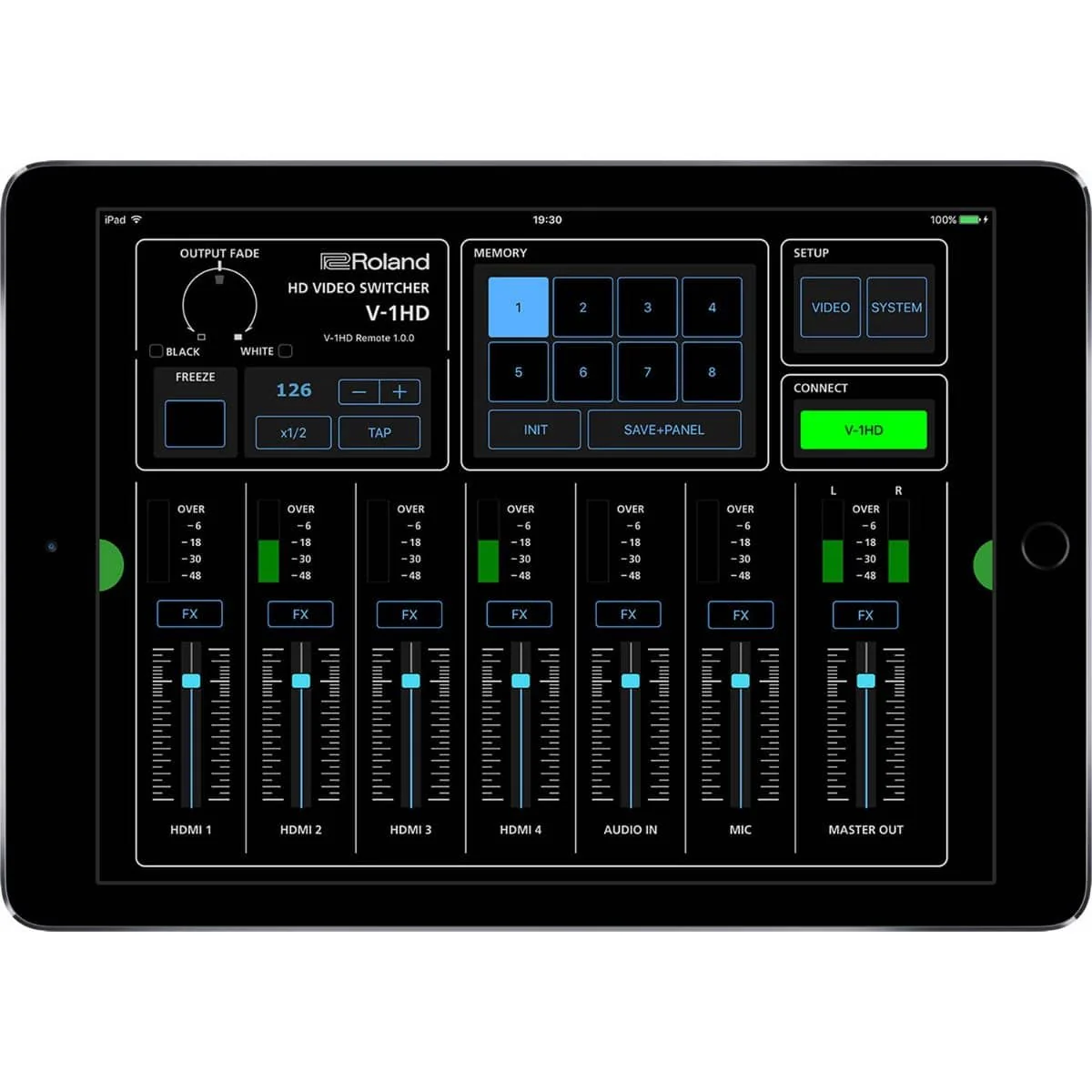 Roland V-1SDI 4-Channel HD Video Switcher - Image 11