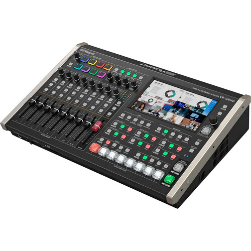 Roland VR-120HD Direct Streaming AV Mixer With Video Record And Playback - Image 2