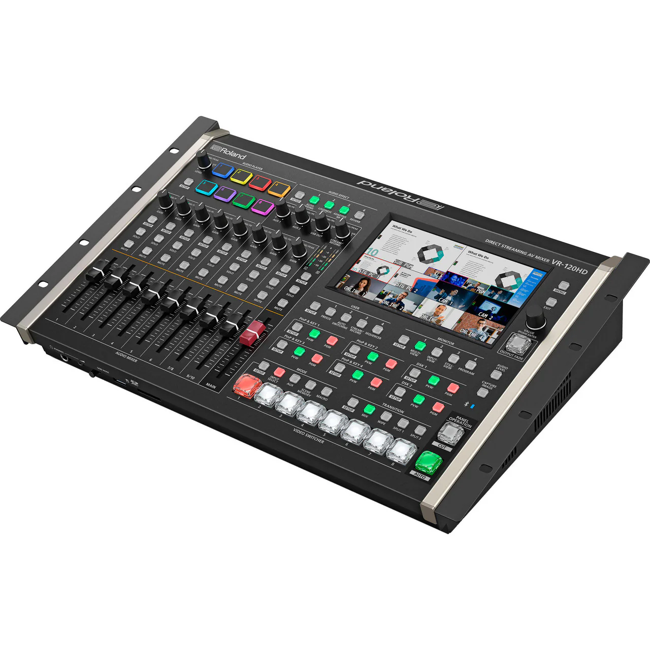 Roland VR-120HD Streaming and Recording Video Switcher - Image 3