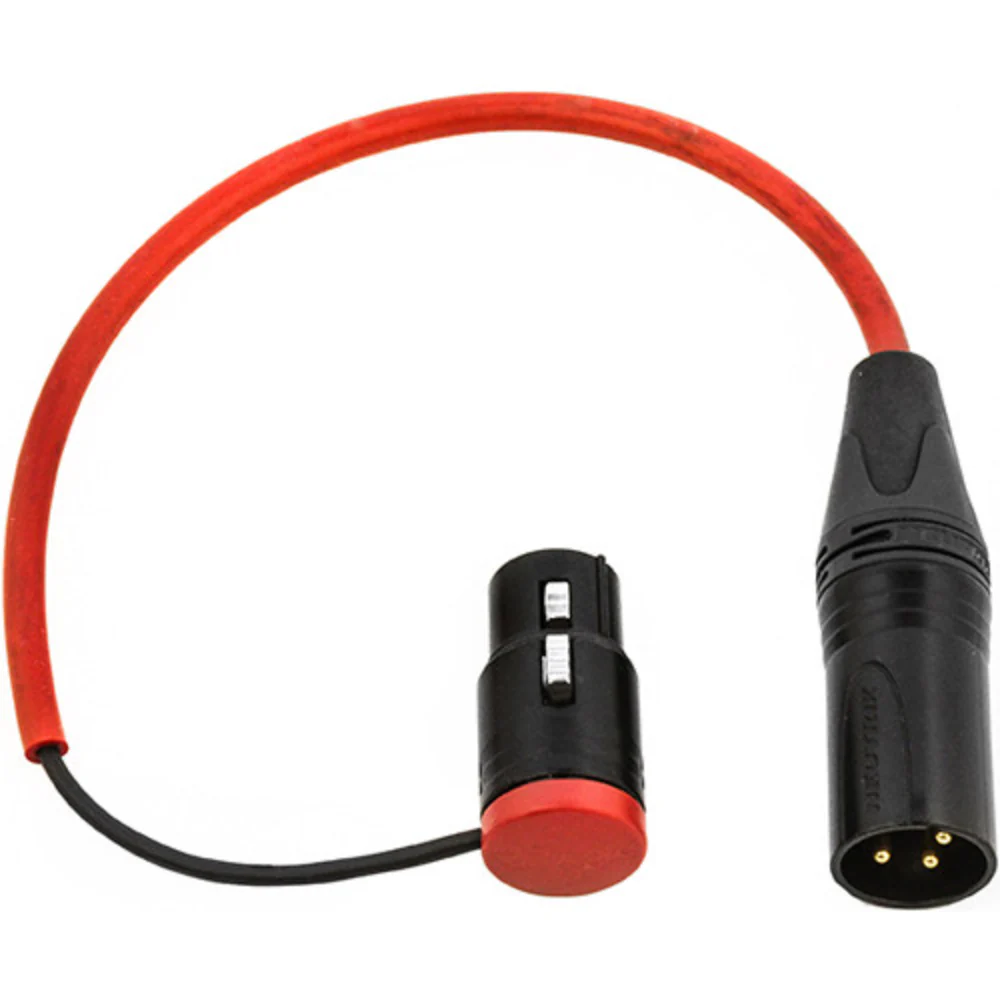 Rycote 3-Pin XLR Male to Right-Angle XLR Female Cable for Cyclone 10.2" - Image 3