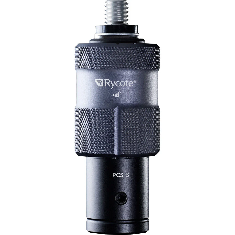 Rycote PCS-Spigot Quick-Release Adapter with 5/8" Socket & 3/8" Tip