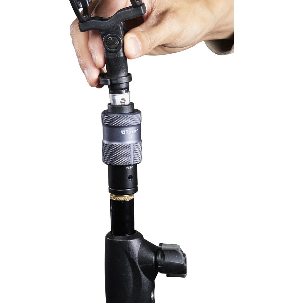 Rycote PCS-Spigot Quick-Release Adapter with 5/8" Socket & 3/8" Tip - Image 4