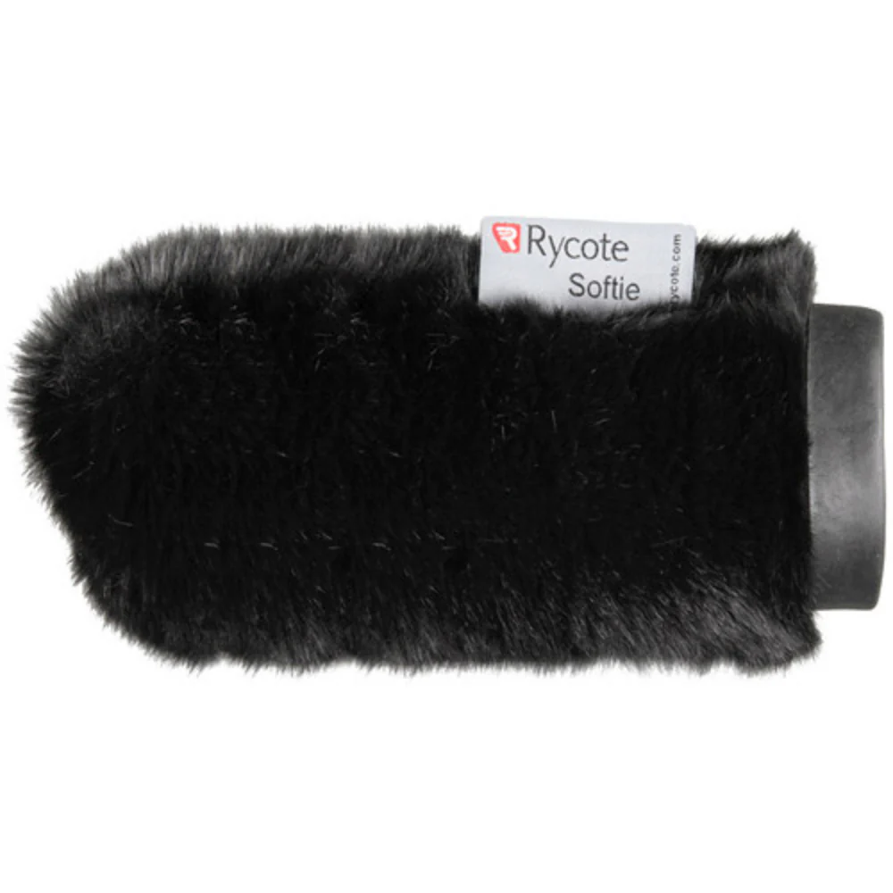 Rycote Short Fur Softie Windshield 0.7-0.8" Diameter Hole Black - Image 2