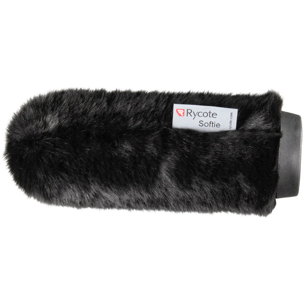 Rycote Short Fur Softie Windshield 0.7-0.8" Diameter Hole Black - Image 3