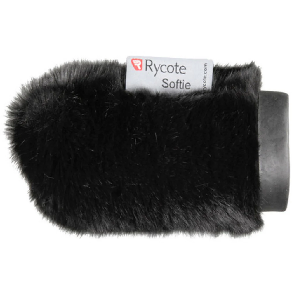 Rycote Softie Windshield Short Fur 7cm 0.7-0.8" Diameter Black