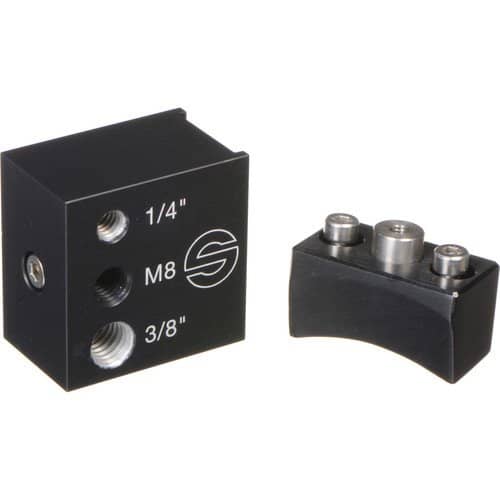 Sachtler Accessory Mount With 1/4in, M8, 3/8in Tap Holes