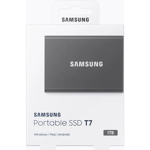 Samsung T7 Gray Portable SSD 1TB - Image 7