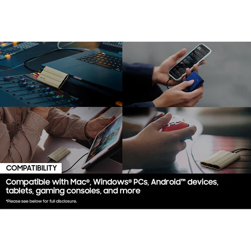 Samsung  T7 Shield Black Portable SSD 1TB - Image 3
