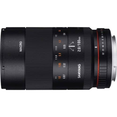 Samyang 100mm F2.8 Macro UMC II Fujifilm X Full Frame Lens - Image 4