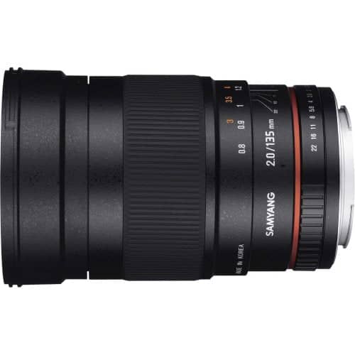 Samyang 135mm F2.0 ED UMC II MFT Full Frame Lens - Image 2