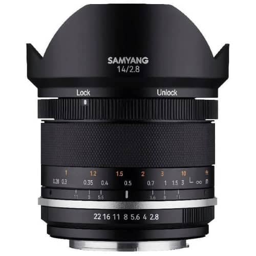 Samyang 14mm F2.8 MK2 MFT Full Frame Lens - Image 2