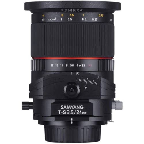 Samyang 24mm F3.5 Tilt & Shift ED AS UMC Sony E Full Frame Camera Lens - Image 4
