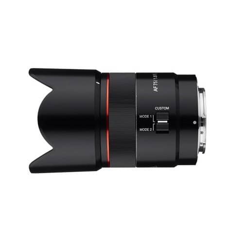Samyang 75mm F1.8 Auto Focus UMC II Sony E Full Frame Camera Lens - Image 4