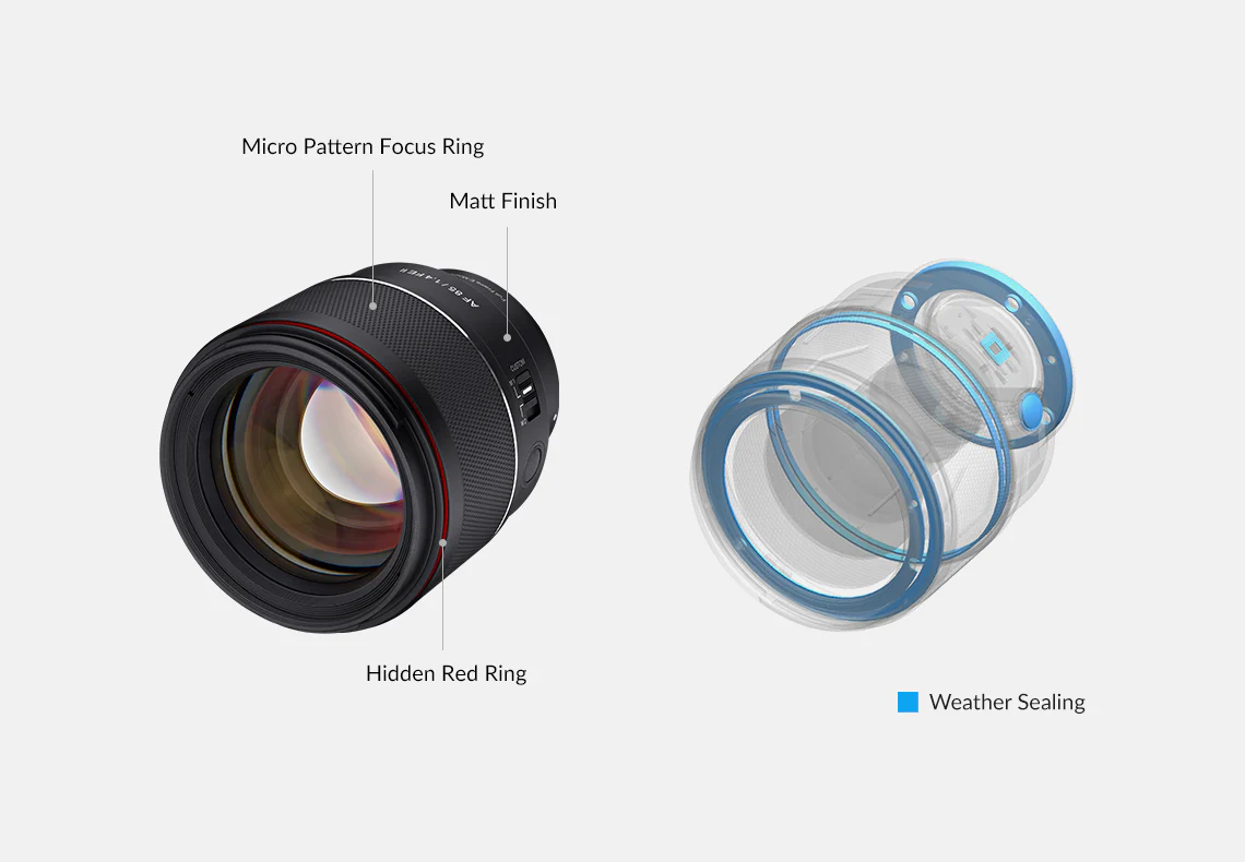 Samyang 85mm F1.4 MK2 AutoFocus Sony FE Full Frame Camera Lens - Image 6