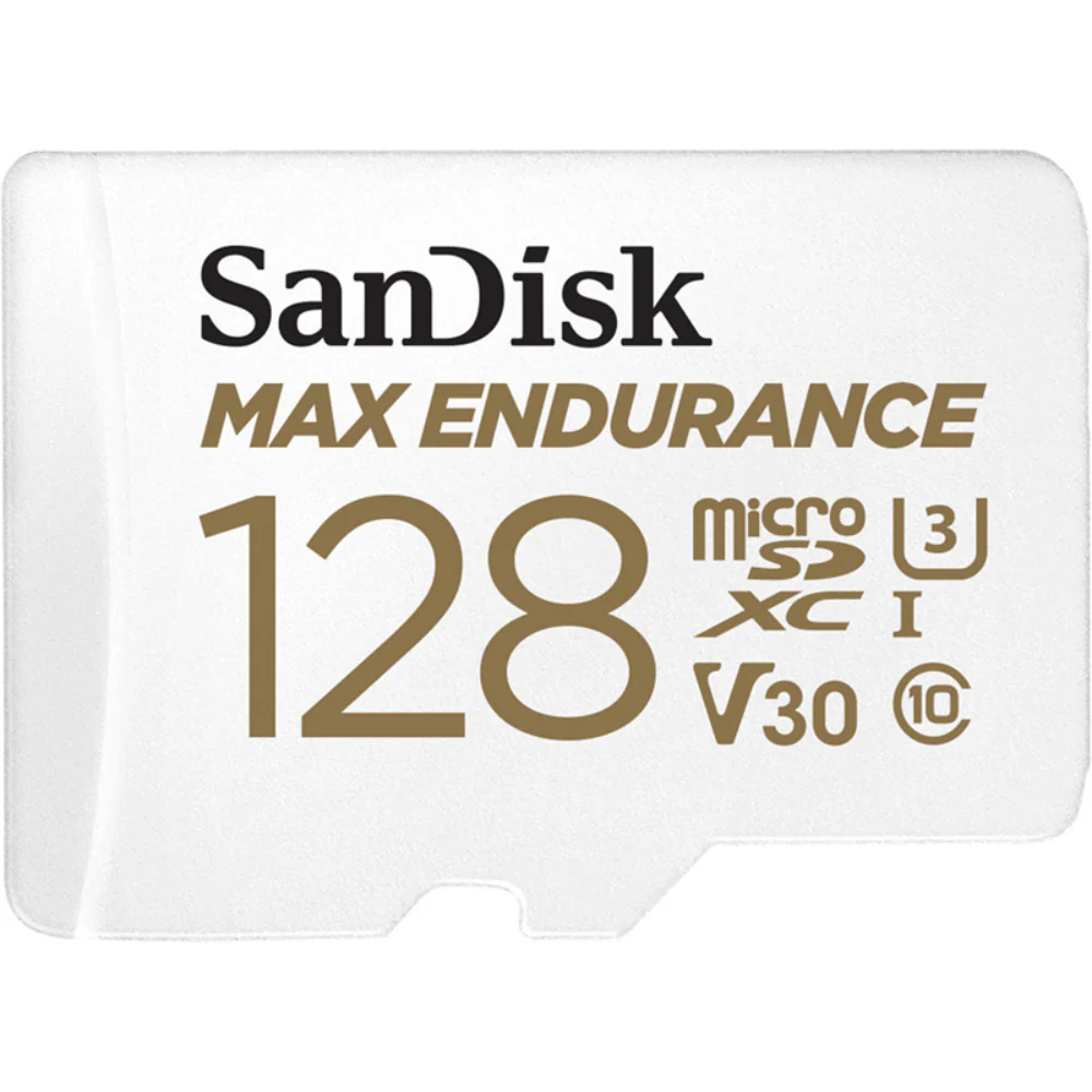 SanDisk Max Endurance 128GB microSD Card R100 W40