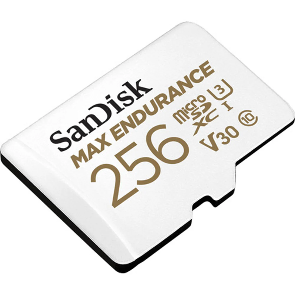SanDisk Max Endurance 256GB microSD Card R100 W40 - Image 2
