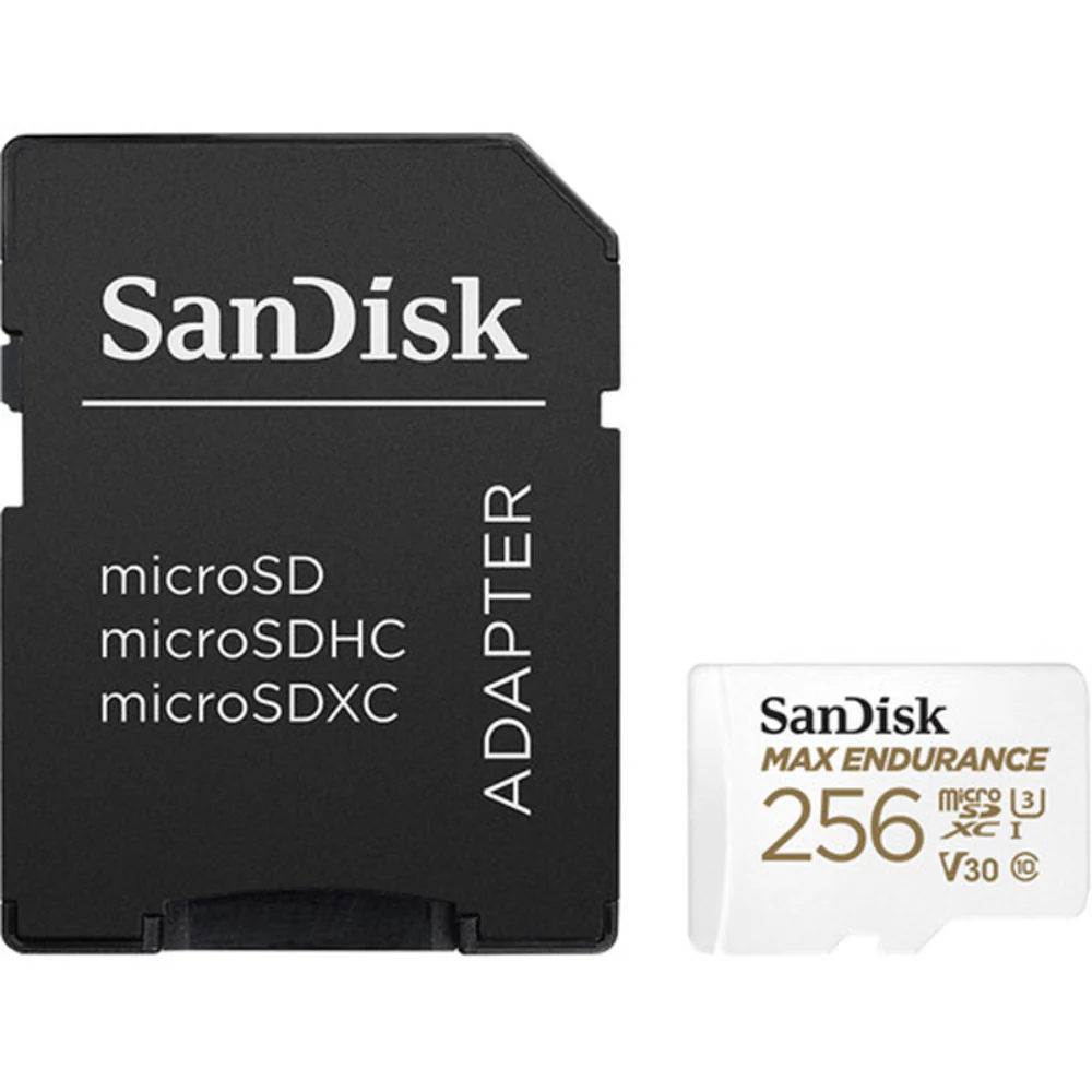 SanDisk Max Endurance 256GB microSD Card R100 W40 - Image 3