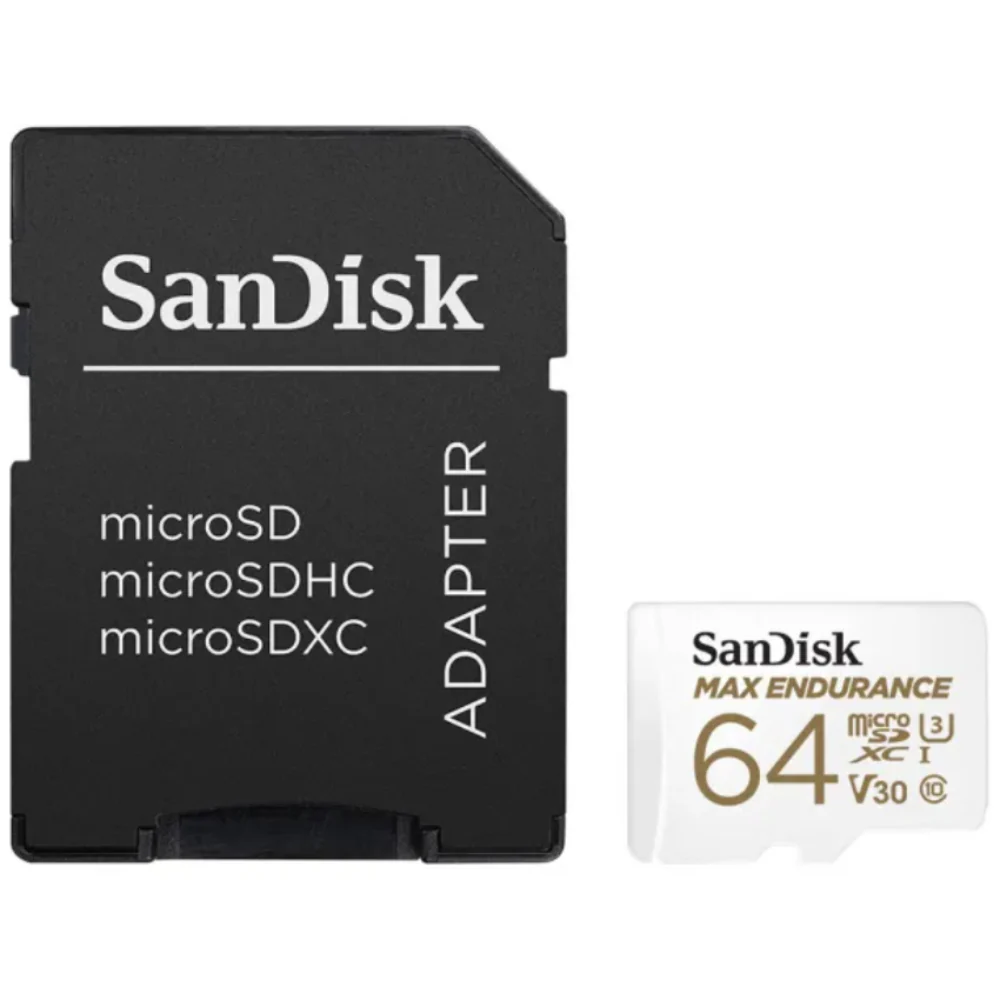 SanDisk Max Endurance 64GB microSD Card R100 W40 - Image 3