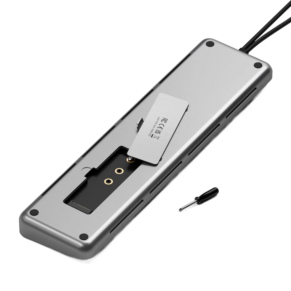 Satechi Dual Dock Stand (Space Grey) - Image 3