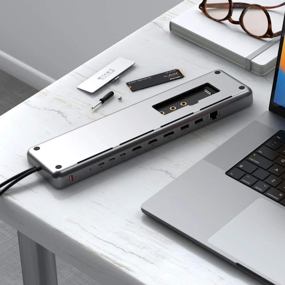 Satechi Dual Dock Stand (Space Grey) - Image 9