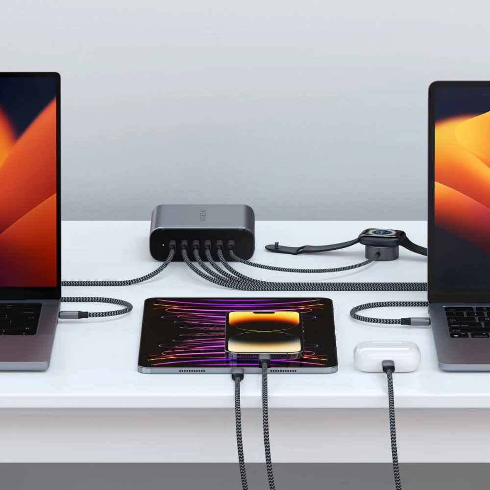 Satechi USB-C 200W USB-C 6-Port GaN Charger - Image 5