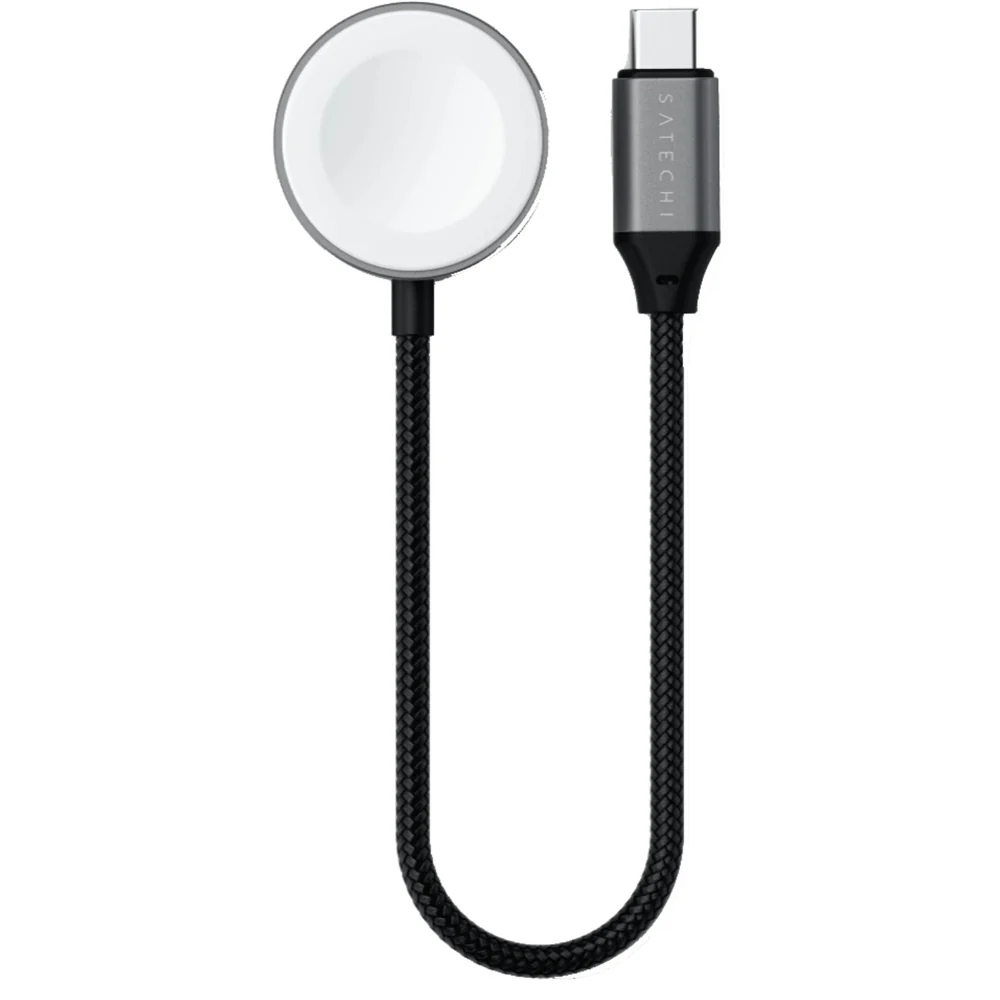 Satechi USB-C Fast Charging Cable for Apple Watch (Space Grey)