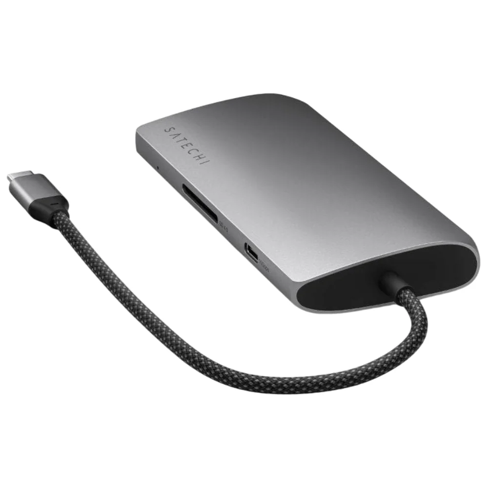 Satechi USB-C Multiport Adapter 8K with Ethernet V3 (Space Grey) - Image 6