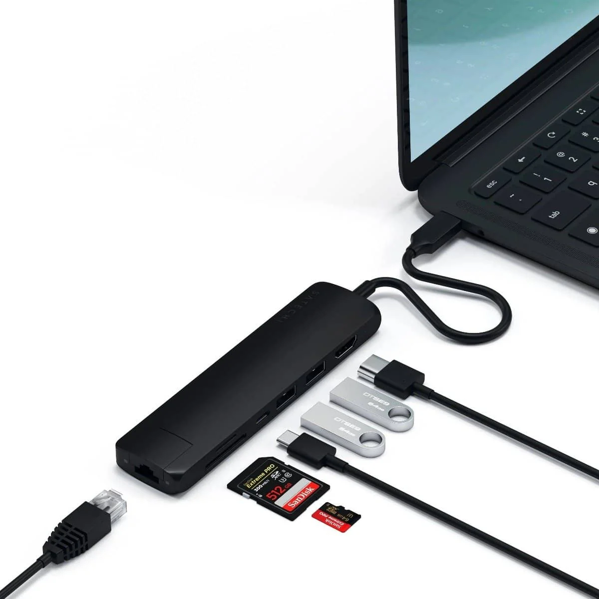 Satechi USB-C Slim Multiport with Ethernet Adapter (V3) - Image 5