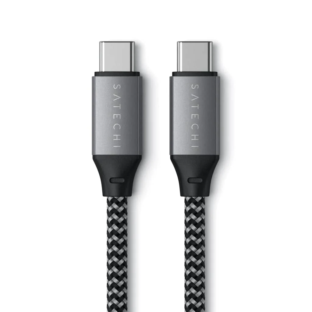 Satechi USB-C to USB-C 100W Charging Cable - 2m (Space Grey) - Image 2