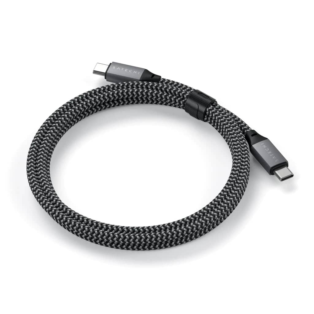 Satechi USB-C to USB-C 100W Charging Cable - 2m (Space Grey) - Image 5