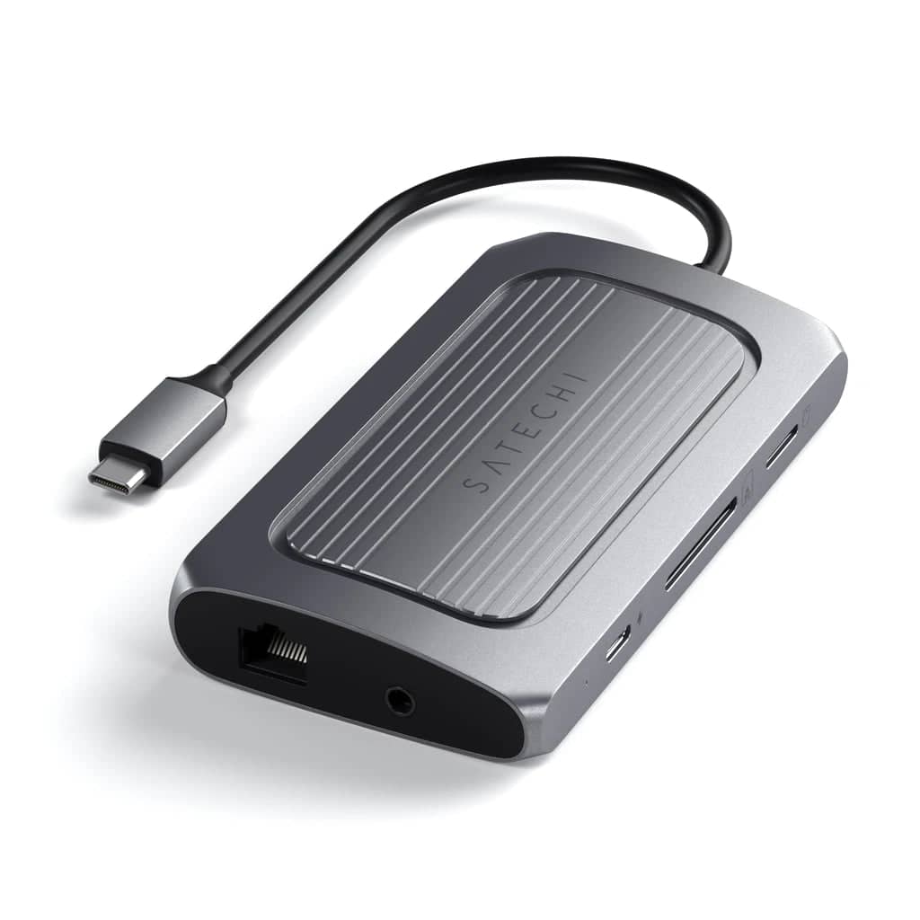 Satechi USB4 Multiport Adapter with 8K HDMI (Space Grey) - Image 2