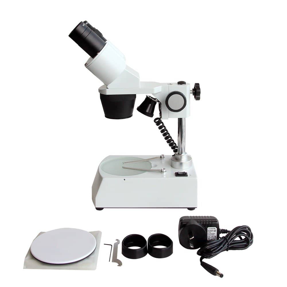 Saxon PSB x2-4 Deluxe 20/40x Stereo Microscope - Image 3
