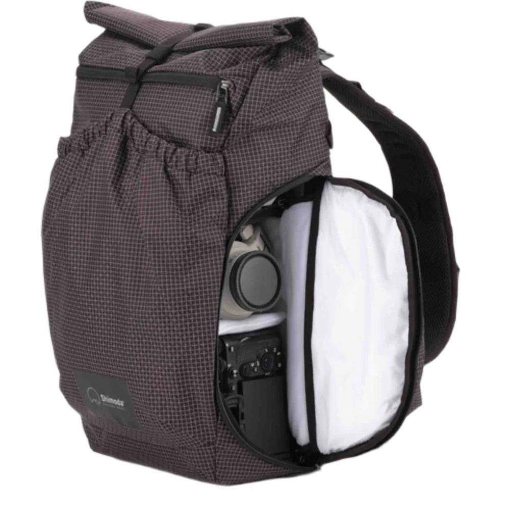 Shimoda Side Lite 22 Women's Backpack - Black/White - Image 2