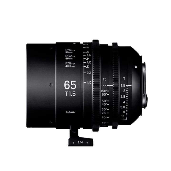 Sigma 65mm T1.5 Cine Lens - Canon EF Mount
