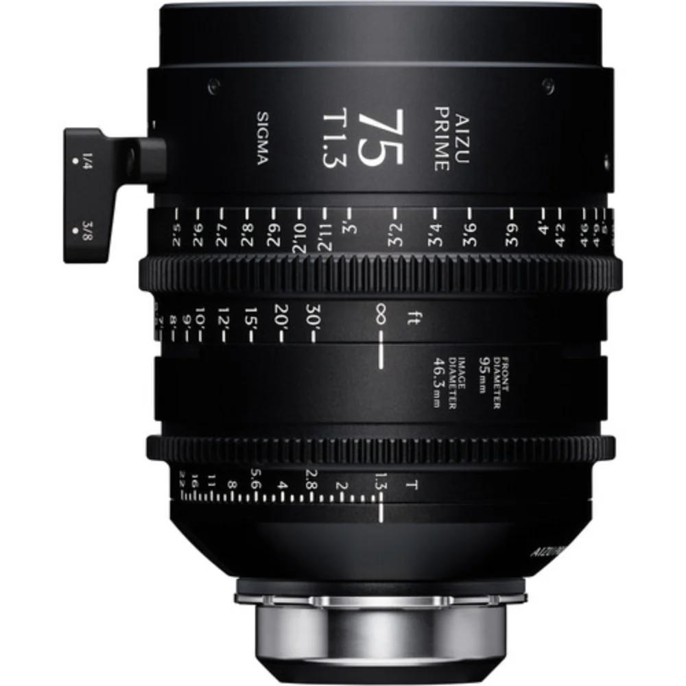 Sigma Aizu Prime 75mm T1.3 LF FL F/AP5 (FEET, ARRI PL)