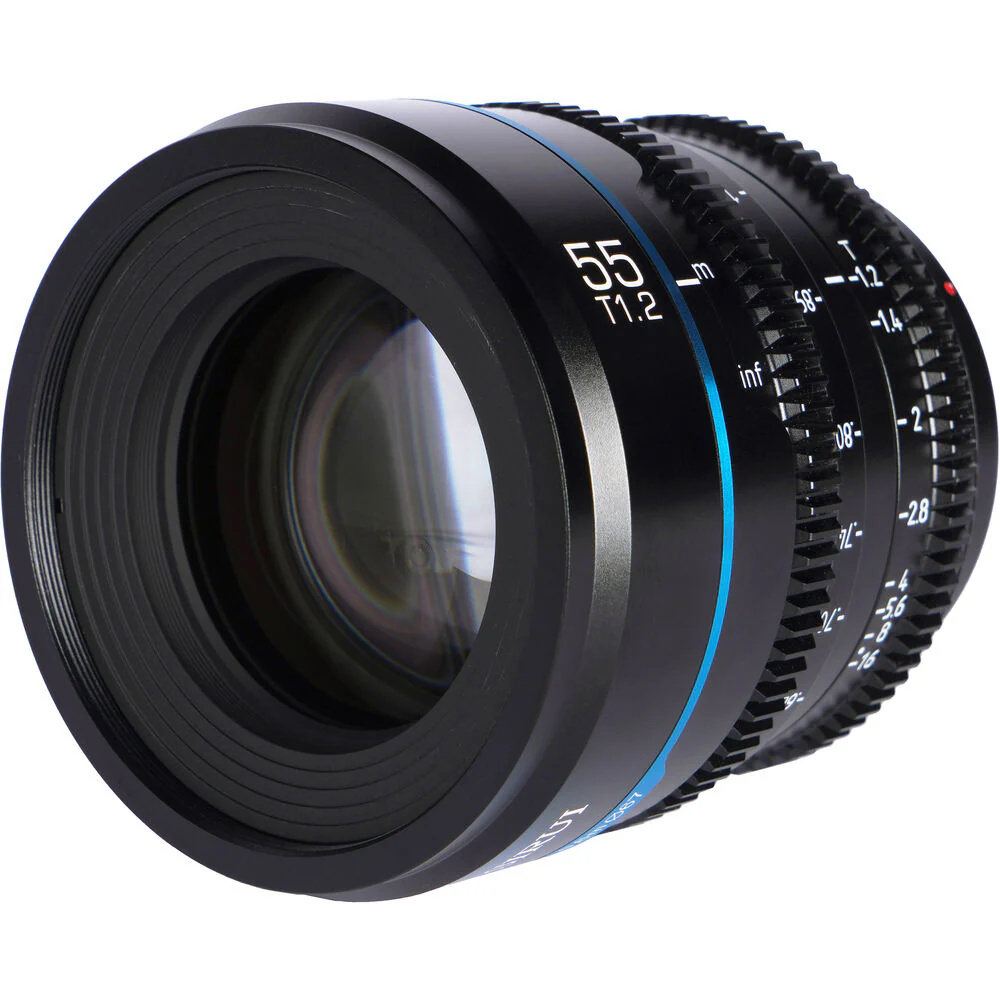 Sirui Nightwalker 55mm T1.2 S35 Cine Lens - Black - Image 2