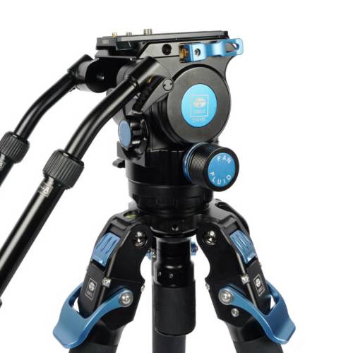 Sirui SVT75 + SVH15 Lite Rapid Professional Video Carbon Fibre Tripod Kit - Image 11