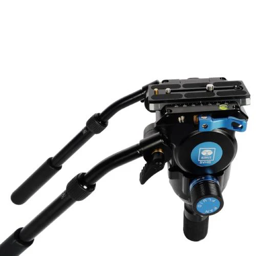 Sirui SVT75 + SVH15 Lite Rapid Professional Video Carbon Fibre Tripod Kit - Image 14