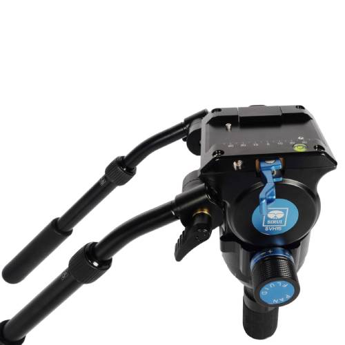 Sirui SVT75 + SVH15 Lite Rapid Professional Video Carbon Fibre Tripod Kit - Image 15