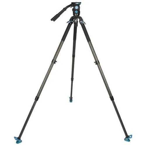 Sirui SVT75 + SVH15 Lite Rapid Professional Video Carbon Fibre Tripod Kit - Image 3
