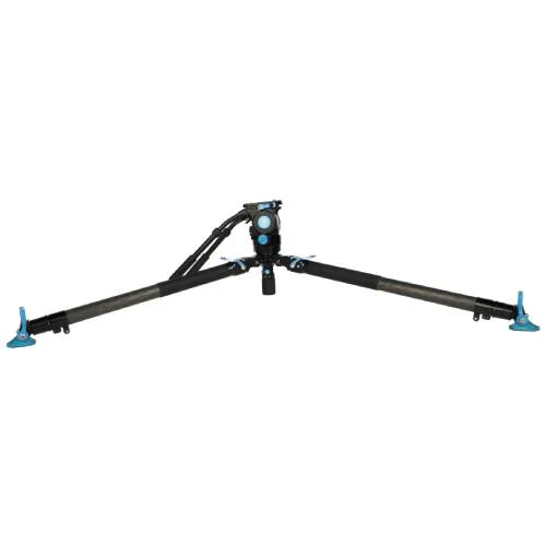 Sirui SVT75 + SVH15 Lite Rapid Professional Video Carbon Fibre Tripod Kit - Image 4