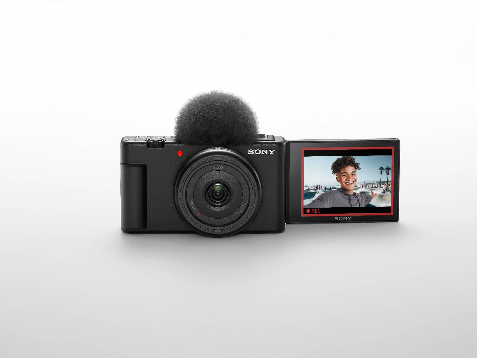 Sony ZV-1F 20mm Vlog Camera with Directional Mic - Black - Image 4