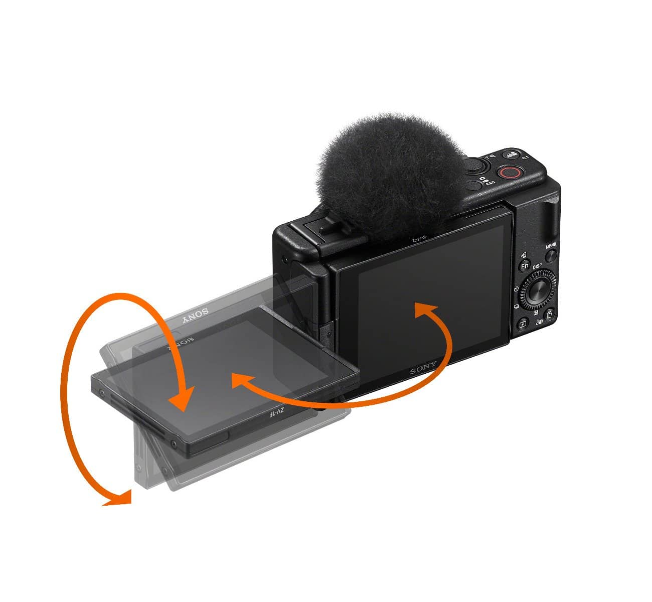 Sony ZV-1F 20mm Vlog Camera with Directional Mic - Black - Image 5