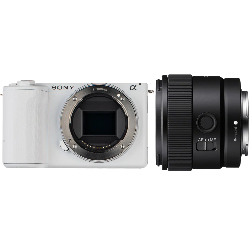 Sony ZV-E10 II (White) with 11mm f/1.8 Lens
