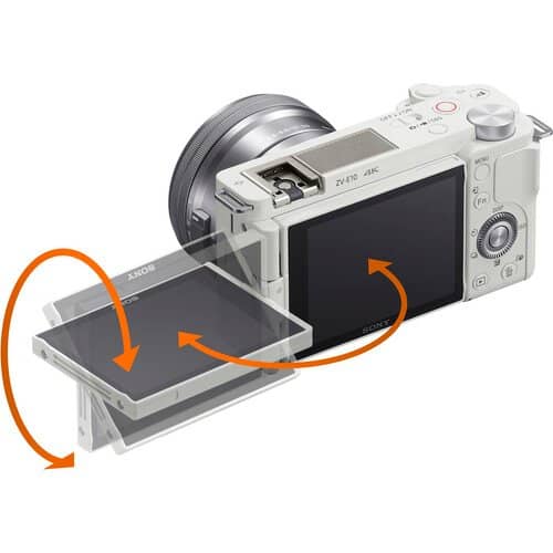 Sony ZV-E10 Mirrorless Camera (Body Only, White) - Image 12