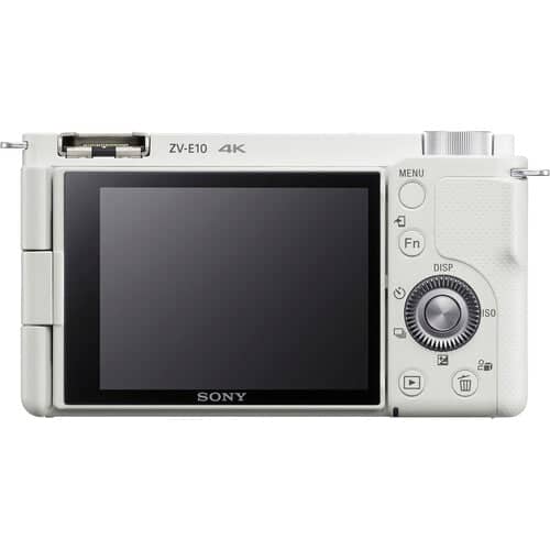 Sony ZV-E10 Mirrorless Camera (Body Only, White) - Image 3