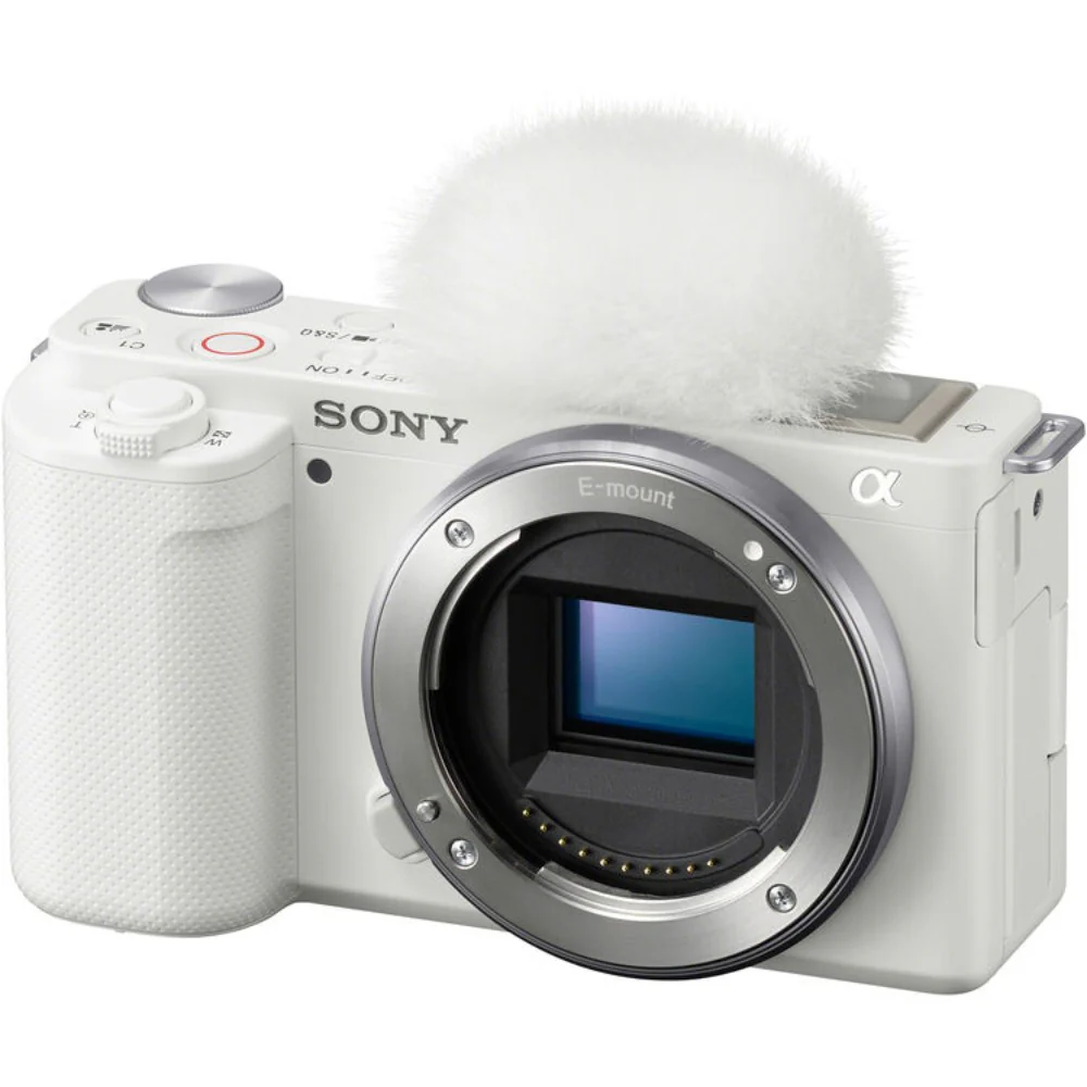 Sony ZV-E10 (White) with E PZ 10-20mm f/4 G Lens - Image 2